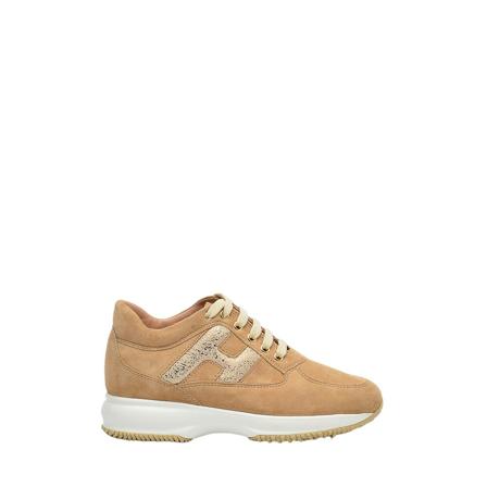 Hogan Sneakers , Beige , Dames , Maat: 36 1/2 EU
