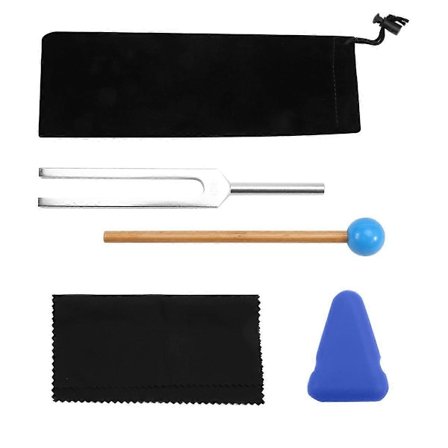 432Hz Stemmegaffel for Healing Mental Avslapning Chakra Styrke Stress Lindring, Aluminiumlegering Tunin