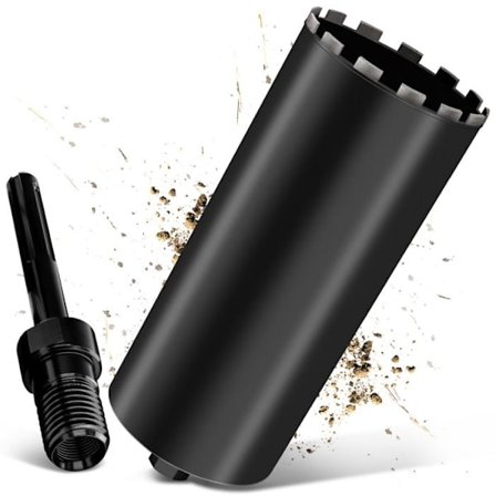 Pro Diamantborrkrona UNC 1¼" Ø 180mm, med SDS Max, Diamantborr för Kärnborrmaskiner, L 460 mm, Torr / Våt Borr.