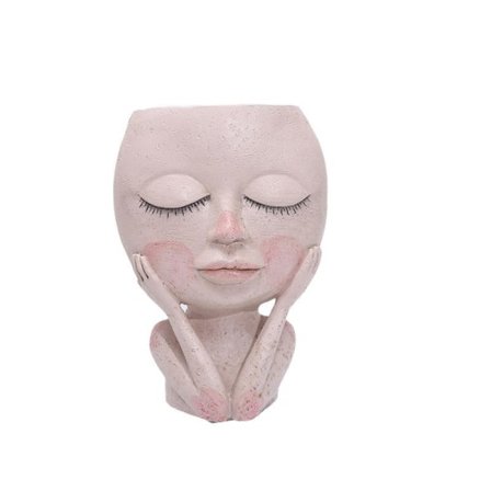 IC-Blomkruka, dockhuvuddesign, blomkruka (med dräneringshål)