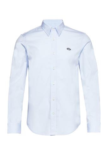 S-Benny-A Shirt Skjorte Business Blå Diesel Men*Betinget Tilbud