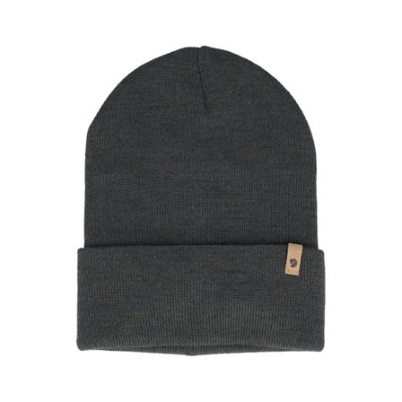 Fjällräven - Zelená cuff Beanie - Classic Knit Hat Dark Olive Cuff @ Hatstore