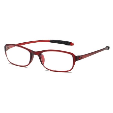 Anti-Blue Light lukulasit Neliönmuotoiset silmälasit PUNAINEN VAHVUUS