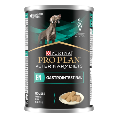 Purina Pro Plan Veterinary Diets - Canine EN Gastro Enteric Dog Burk 400 g x 12 - Hund - Hundefôr & hundemat - Veterinærfôr for hund - ZOO.no