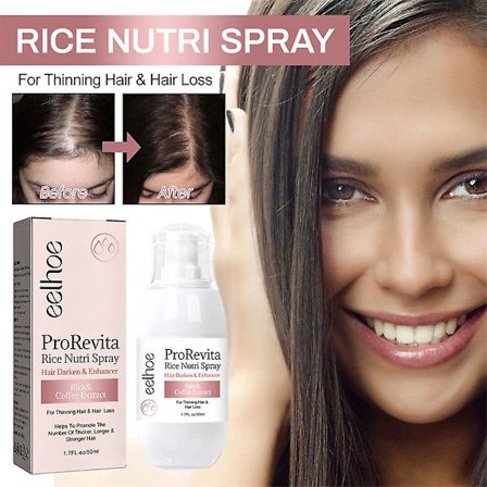 3X Zephta H-Regrow 2.0, Zephta Hårvekst, Prorevita Rice Nutri Spray, for Hår