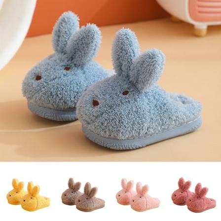 Barn Pojkar Flickor Söta Tofflor Tecknade Bomullstofflor Pink 29-30