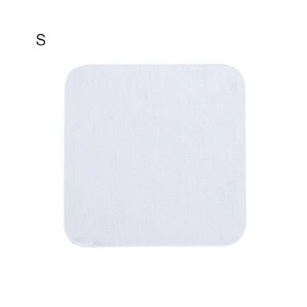 Minbaeg Bordsunderlägg Absorberande Fuktsäker Lätt avloppsvärmeisolerad dyna Diskkopp Torkunderlägg för badrum-Vit S