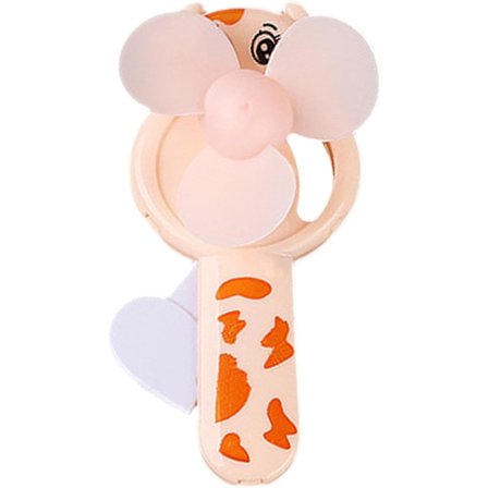 Handhållen Manuell Fläkt - Barn Kylfläkt Manuell Presskylning | Personlig Fläkt för Inomhus och Utomhusbruk för Sovrum, Vardagsrum, Camping, Bil, 