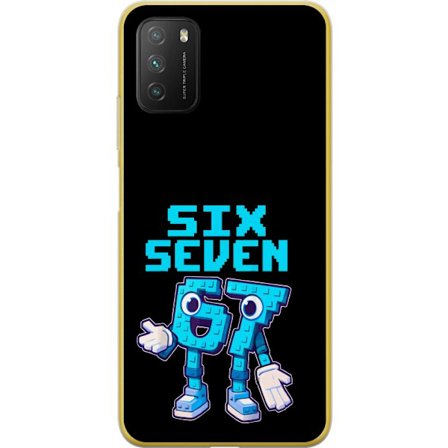 Kompatibelt Mobilskal till Xiaomi Xiaomi Poco M3 Pixel Number Duo