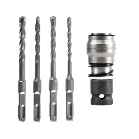 Effektiv elektrisk hammare omvandlare konverteringshuvud 6/8/10/12x150mm borr