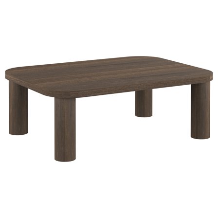 Solano sofabord, 100x75 - Røget - 100x75x36 - Sofabord