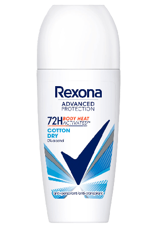 Rexona 72h Advanced Protection Antiperspirant Deo Roll-on Unisex 50 ML