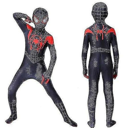 Spider Man Into The Superhero Costume Barn Miles Morales Vuxen black