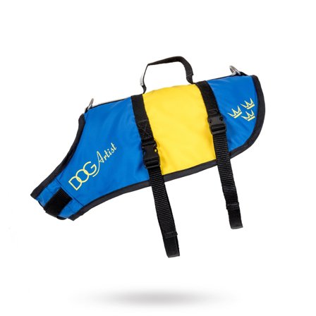 DOGArtist - Tre Kronor - Baltic Hundflytväst - 2XL- Flytväst till hund hos Doggie.se- För stora hundar