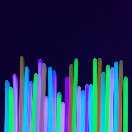 Glow Sticks Bulk Party Supplies | 100 PCS 8 Inch Glowsticks med koblinger