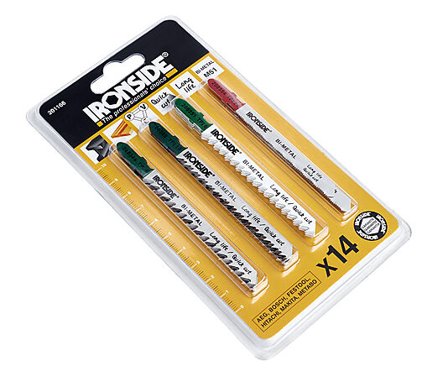 IRONSIDE Stikksagbladsett BIM 65-100mm 14pk