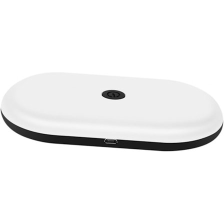 Magnetisk LED-nattlampa med ljus inuti, kompatibel med camping och hemmabruk, 14X8X2CM, Vit, 1-pack