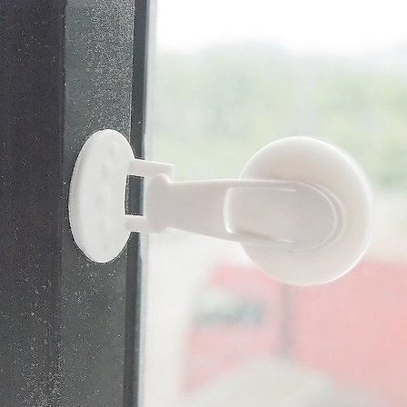 10 stk barnesikkerhets sugekopp vindu lås baby multi-fun