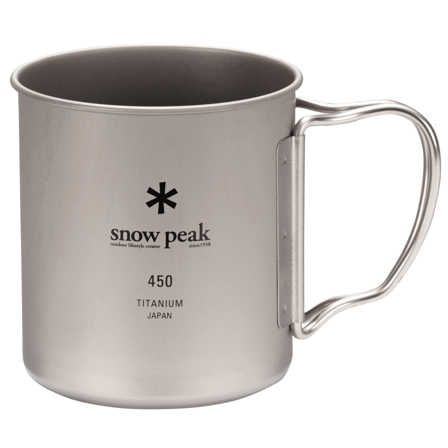 Snow Peak Titanium Single Wall 450 Mug