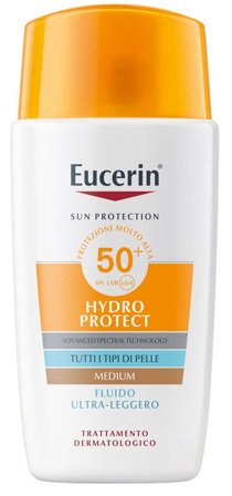 Eucerin Hydro Protect Fluido Ultra Leggero Colorato Medium SPF50+
