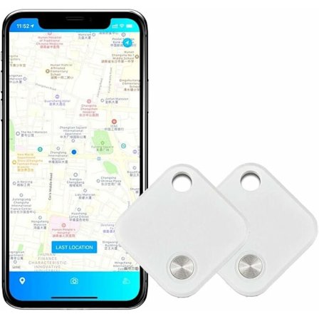 Nøglefinder, Bluetooth Tracker og Lydtracker, Anti-Lost Nøglefinder til Nøgler Hunde Katte, Objekt Locator (2 stk)-