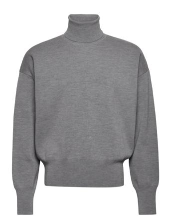 Bay Polo Sweater Knitwear Turtlenecks Harmaa Hope
