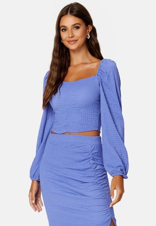 BUBBLEROOM Becky structure top Purple Klær