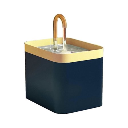 1,5L Elektrisk Kat Hund Automatisk Vandfontæne Vanddispenser Drikkeskål til Kæledyr Ny