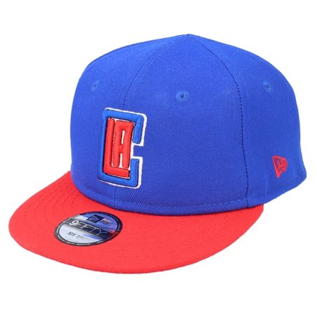 New Era - NBA Ble snapback Czapka Z Daszkiem - Kids Los Angeles Clippers My 1St 9FIFTY Royal/Red Strapback @ Hatstore