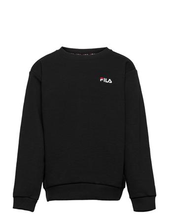 Skara Small Logo Crew Sweat Black FILA