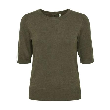 Pulz Jeans Sara ss pullover kalamata Grøn, Dame