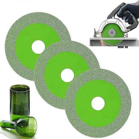 3 Glasskæreskiver, multifunktionelt diamantsavklinge, skæreskive til glas, keramik, keramiske fliser osv.