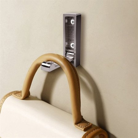 Sammenleggbar veggkrok - Nikkel