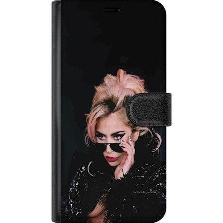 Kompatibelt Lommeboketui til OnePlus Nord CE 2 Lite 5G Lady Gaga portrett med solbriller og dramatisk sminke i mørk glamorøs stil