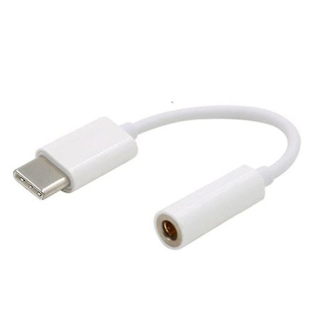 Typ C till 3,5 mm Konverteringsadapter USB-C Jack Hörlurar Hörlurskabel Audio Aux Kabeladapter