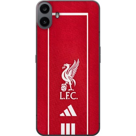 Kompatibelt Mobilskal till Nothing Nothing CMF Phone 1 Juventus fotboll Cristiano Ronaldo svart vit rosa bakgrund