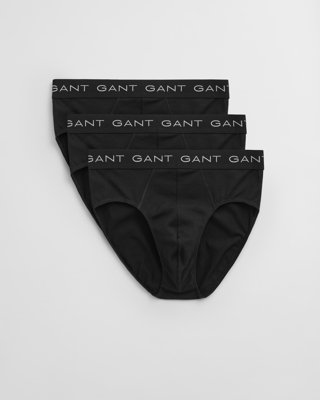GANT - 3-pakk briefs til herre black