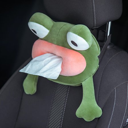 Tegneserie Bil Plysdyr Tissue Box Sød Serviet Tissue Papir Hol