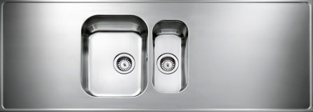 Intra Atlantic AG16-610-KV Kjøkkenvask 1600x610 mm, vendbar, Kjøkken