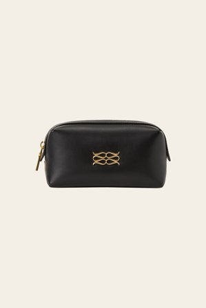 Malina - Monogram toiletry bag - One Size - Black