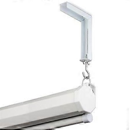 Justerbar projektordukshängare med förlängningsfäste och stativ