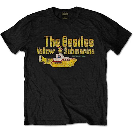 The Beatles 'Yellow Submarine Nothing Is Real' T-skjorte