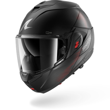 Shark OXO SP Lyne Öppningsbar Hjälm Svart/Antracit M