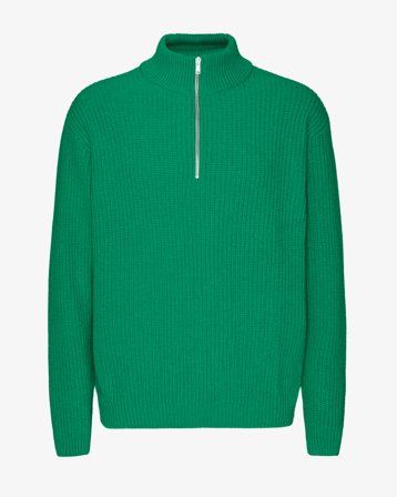 Merino Quarter Zip - Kelly Green 2XL