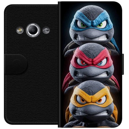 Yhteensopiva Lompakkokotelo Samsung Galaxy Xcover 3 Teini Ninja Kilpikonnat Muotokuva Realistisessa 3D-tyylissä