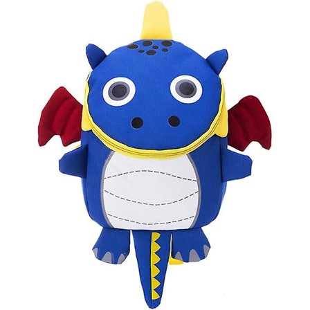 2024, Ryggsäck för småbarn, Dinosaurie, Barnens tecknade anti-förlust ryggsäck Lunchväska med säkerhetsbälte för promenader