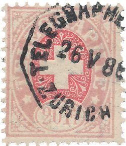 Schweiz 1881 - MICHEL 19 - Stemplet