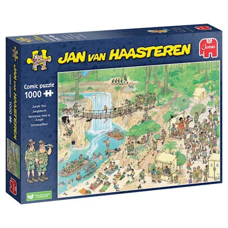 Jan Van Haasteren Jungle Tour Pussel 1000 bitar