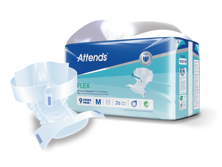 Attends Flex 9, Medium, 26 stk.