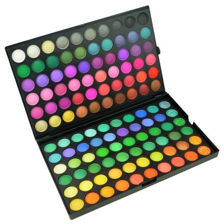 Deluxe 120 set Eyeshadow Professional Palette - 120 väriä - 120 väriä